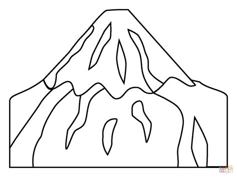 Mount Fuji Emoji Coloring Page Free Printable Coloring Pages