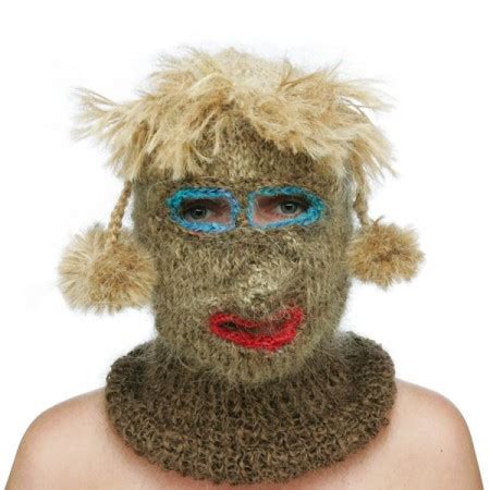 It's the squirrel that matches the advent calendar! Knitting Things with Human Hair. - Neatorama