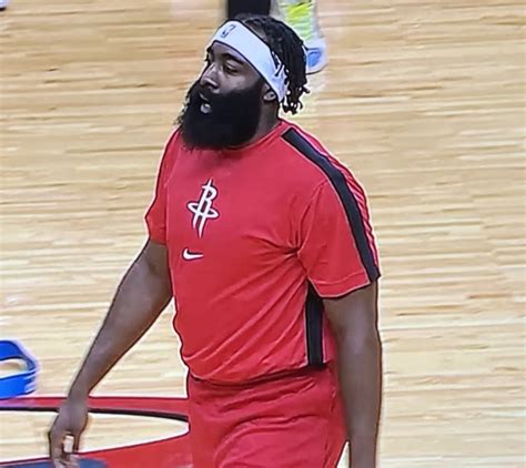 Video James Harden Looks Fat In First Appearance With Rockets Page 6