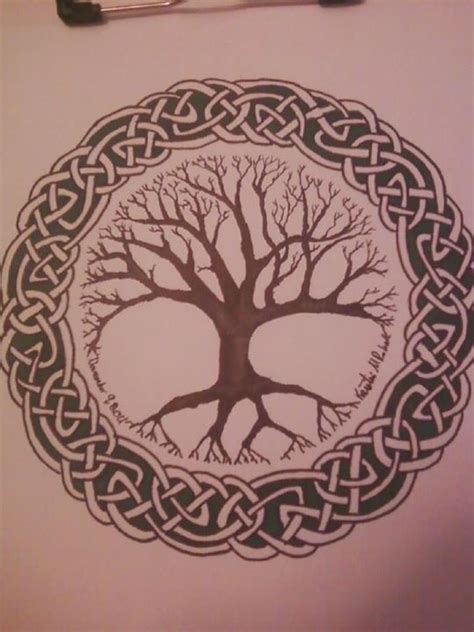 Celtic Knot Tree By Volcanicpunk On Deviantart