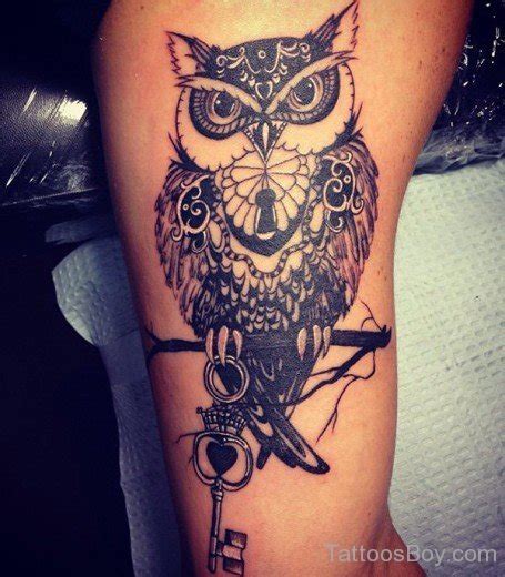 Owl Tattoo Design On Thigh Tattoo Designs Tattoo Pictures