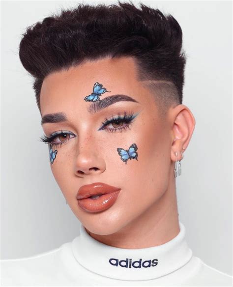 James Charles Instagram Filter Makeup Looks Butterfly Makeup James Charles Makeup