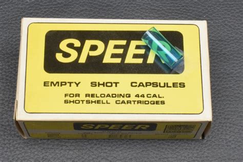44 Speer Empty Shot Capsules 8782 150 Stück Zum Sonderpreis