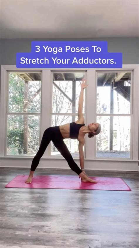Yoga Poses To Stretch Your Adductors Yoga Poses Weight Lifting Women S Fitness