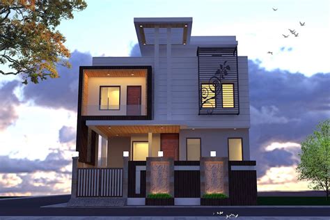 Complete House Exterior 3d Model By Mm2endra