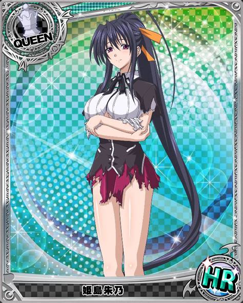 1045 Himejima Akeno Queen High School Dxd Mobage Game Cards