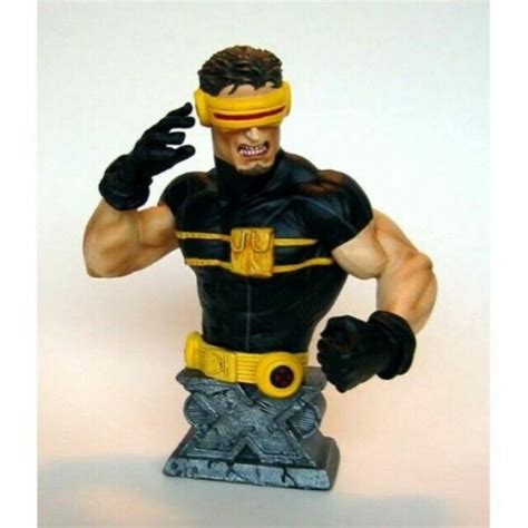 2002 Diamond Select Cyclops Ultimate X Men Marvel Mini Bust For Sale