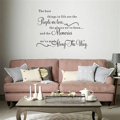 The Best Thing In Life Are The People We Love Quotes Wall Stickers