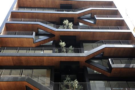 Stylish Balconies Become Integral Parts Of Their Building