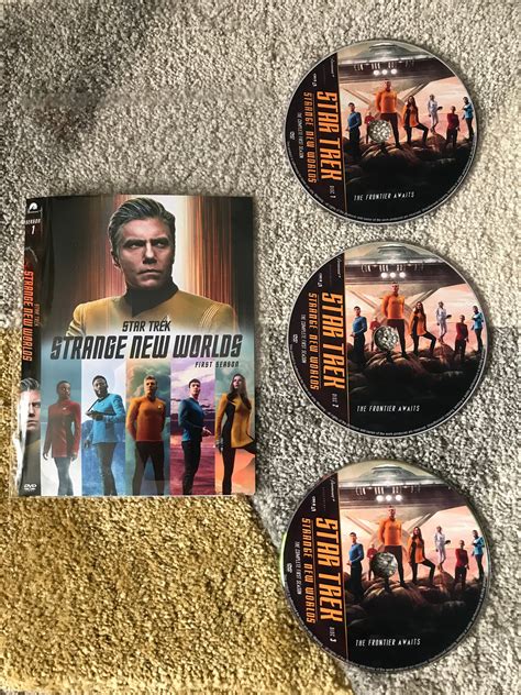 Star Trek Strange New Worlds Season DVD SET Etsy
