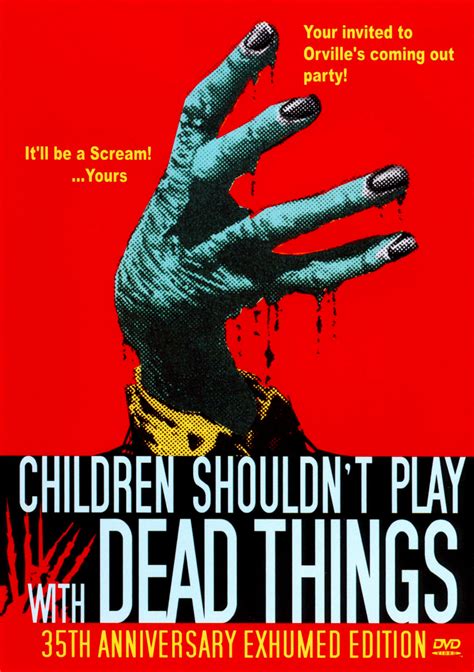 Children Shouldnt Play With Dead Things Dvd 1972 Best Buy