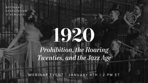 1920 Prohibition The Roaring Twenties And The Jazz Age Youtube