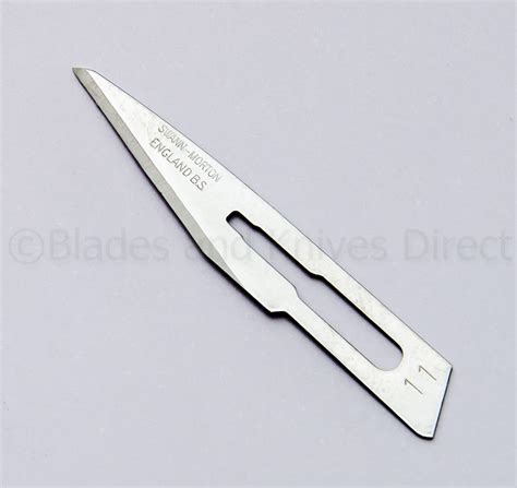 Swann Morton 11 Sterile Surgical Blades Stainless Steel Scalpel Blade