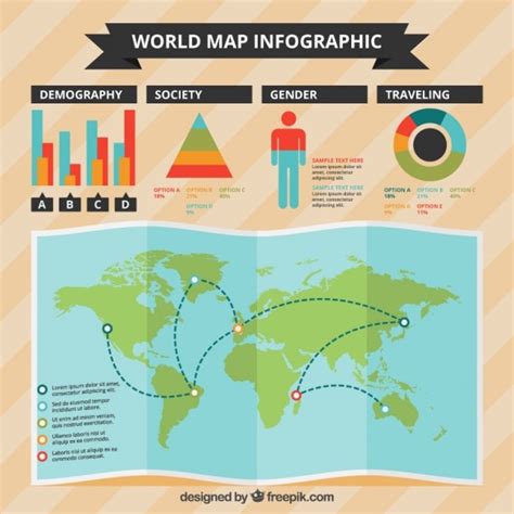 Elementos De La Infografia Graficos De Mapa E Informacion Mundial Images