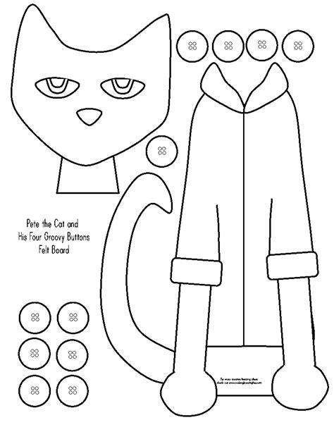 Printable Pete The Cat Template Printable Word Searches