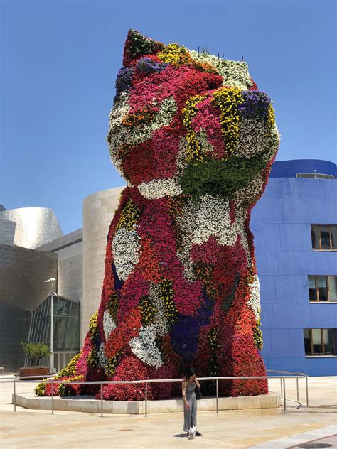 Puppy 2018museo Guggenheim Bilbao Bilbao Spanish Projects Puppies