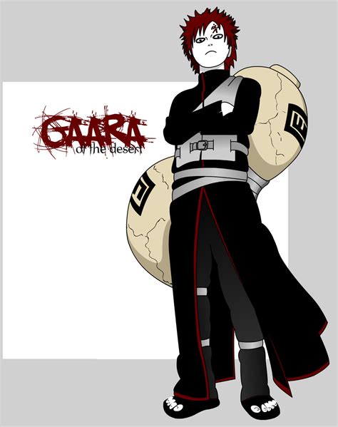 Naruto Characters Gaara