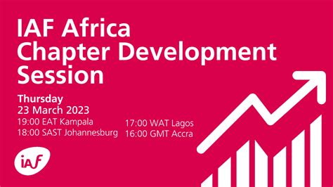 Iaf Africa Chapter Development Session Iaf World