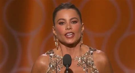 Video Sofia Vergara Keeps Saying Anal Instead Of Annual At Golden