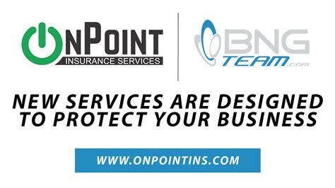 Scoring points is a good thing, unless it's on your driving record. BNG Team Announces Acquisition Of OnPoint Insurance