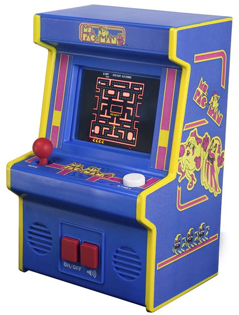 Arcade Classics Ms Pac Man Mini Arcade Game Walmart
