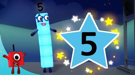 Numberblocks Number 5 Best Bits ⭐ Learn To Count Learning Blocks