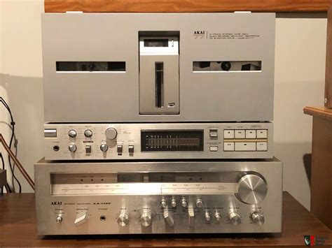 Akai Gx 77 Reel To Reel And Akai Aa 1150 Stereo Receiver Great Condition With Reciept Photo