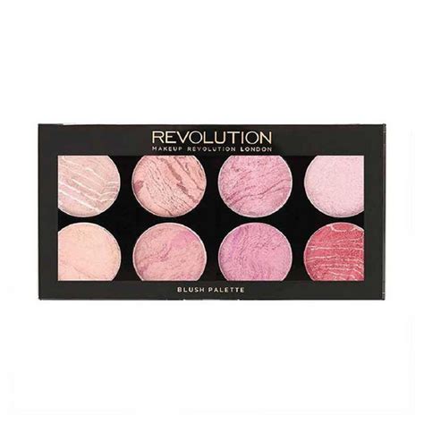 Makeup Revolution Blush Palette Blush Queen 13 G สีชมพู Thaipick