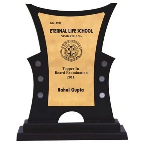Customized Wooden Trophy At Rs 800 Wooden Momento In Chennai Id