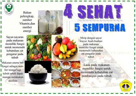 Manfaat susu kambing lebih baik dari susu lain? Analis Kesehatan (4 SEHAT 5 SEMPURNA 1. Makanan Pokok ...