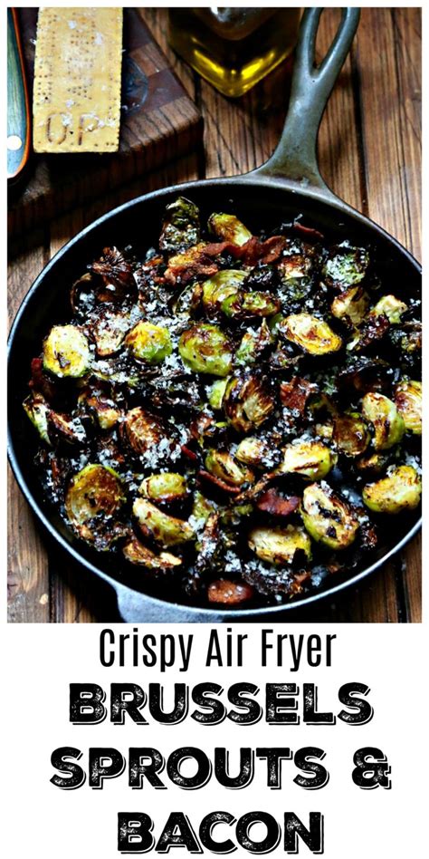 sprouts air fried brussels bacon fryer crispy recipes recipe keto dish side brussel sprout gluten coated olive crumbles these friendly