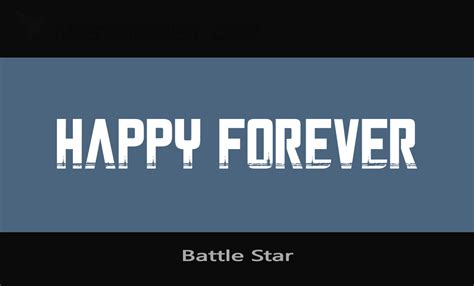 Battle Star Font By Joseph Dawson