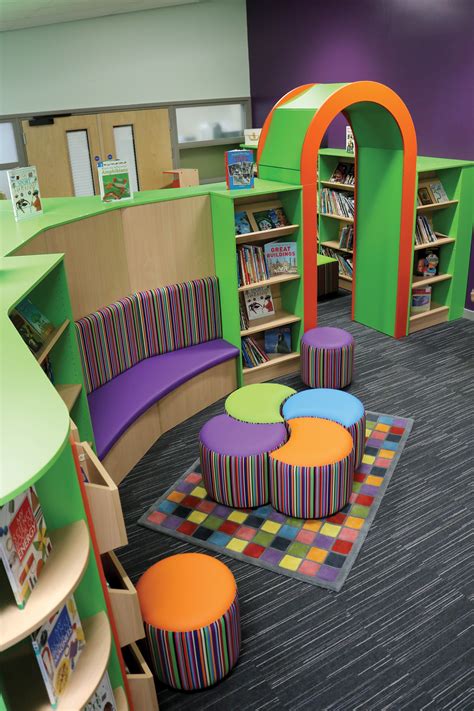A School Library Created By Incube Ltd For Yew Tree Primary School