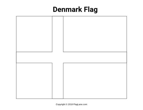Free Printable Denmark Flag Coloring Page Download It At