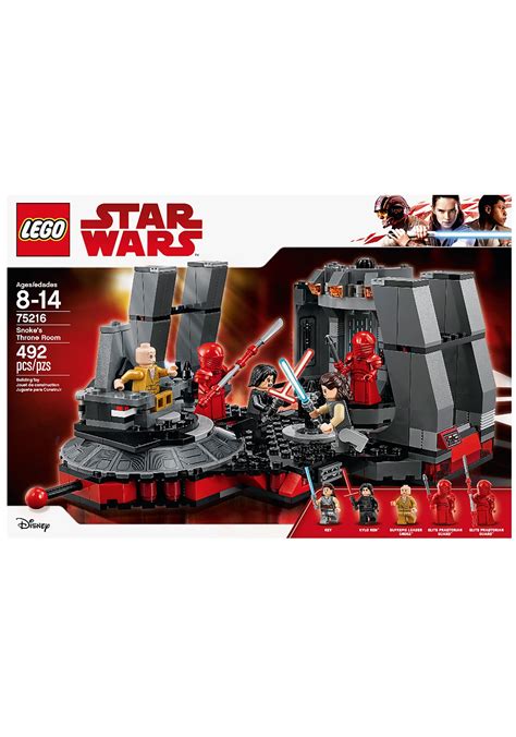 Even better, this is one of the least expensive lego star wars. Star Wars Snoke's Throne Room Building Set LEGO