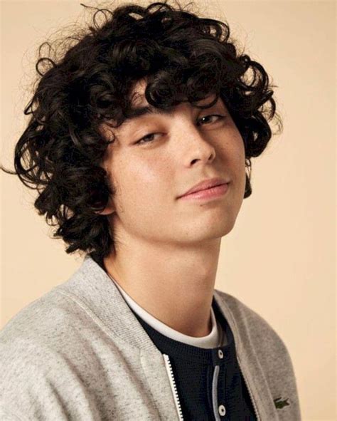 Best Curly Hairstyle For Men White Skin Haircutsforlongcurly In