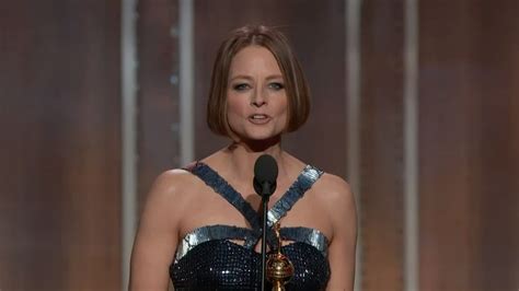 Miong21 Blogspot Jodie Fosters Coming Out And Emotional Speech Golden Globe Awards 2013
