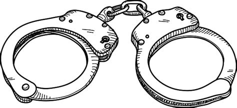 Handcuffs Doodle Stock Illustration Download Image Now Istock