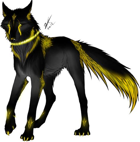 Commission Goldenwolf By Justokazu On Deviantart