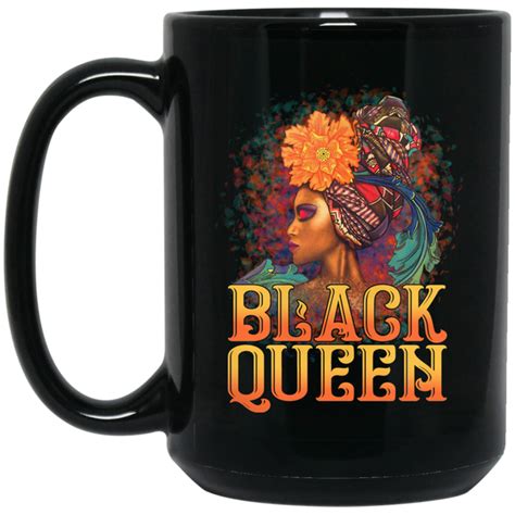 Black Queen Mug Coffee African American Cup For Melanin Pride Women