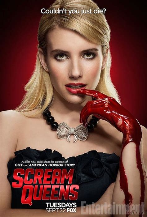 Deranged Sorority Girl Rebecca Martinson Inspired Emma Roberts S Scream Queens Character