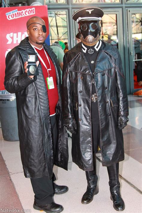 New York Comiccon 2012 Nick Fury From The Avengers And Karl Ruprecht