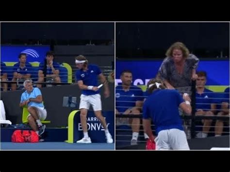 Stefanos tsitsipas's father was left with a bruised arm after the world no 6 lashed out with his racket. Full Footage Of Stefanos Tsitsipas Hurting His Father ...