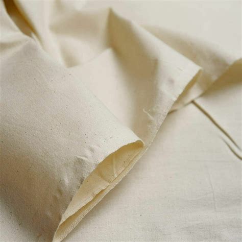 100 Cotton Calico Fabric Natural Unbleached Dress Craft Quilting