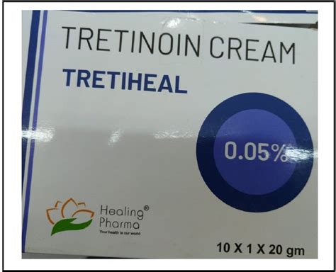 Tretiheal Tretinoin Cream Healing Pharma 10x1x20 Gm At Rs 45piece In
