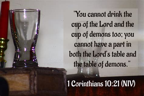 1 Corinthians 1021 Niv By Christcentric On Deviantart