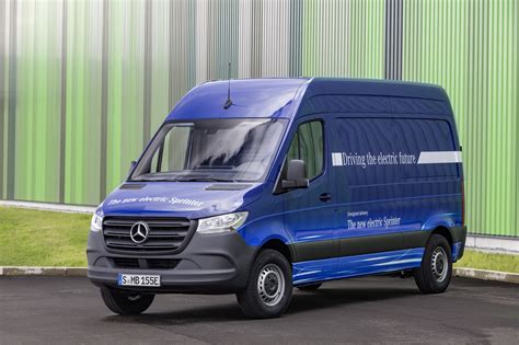 New Mercedes Benz Esprinter Electric Van Set For European Debut