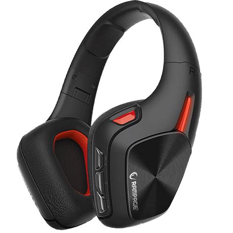 Rampage RBT-18 BLISSFUL Black Wireless and wired Bluetooth Microphone Headset - Rampage