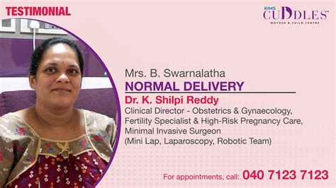 Successful Normal Delivery At 34 Years By Dr K Shilpi Reddy In