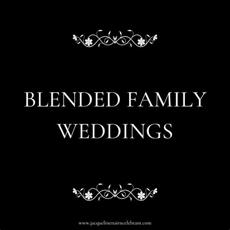 BLENDED FAMILY WEDDINGS ... | Blended family wedding, Blended family ...